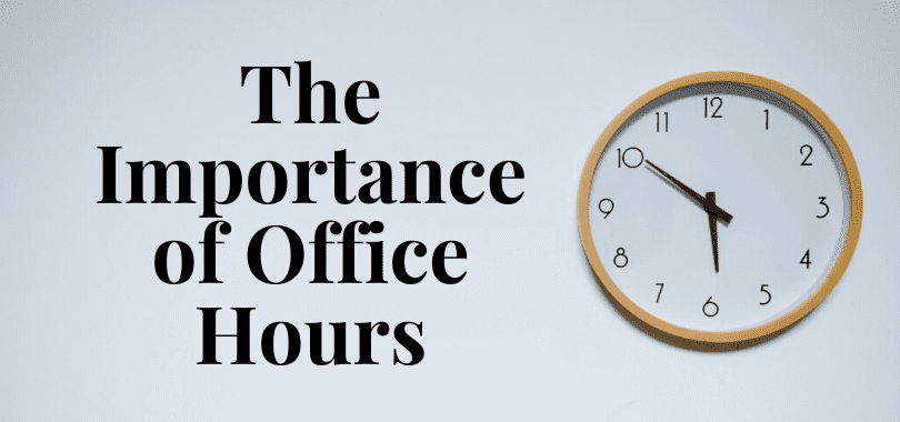 The Importance of Office Hours and Why You Should GoCollege Raptor