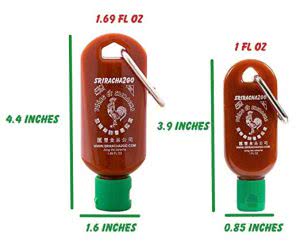 Sriracha keychains